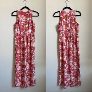 LOFT floral maxi dress